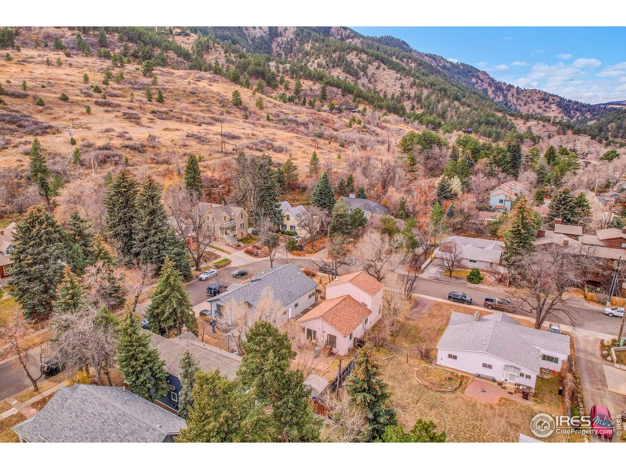 1628 4th Street Boulder, CO 80302 - Photo 23 of 27 an aerial view of residential house and sandy dunes
