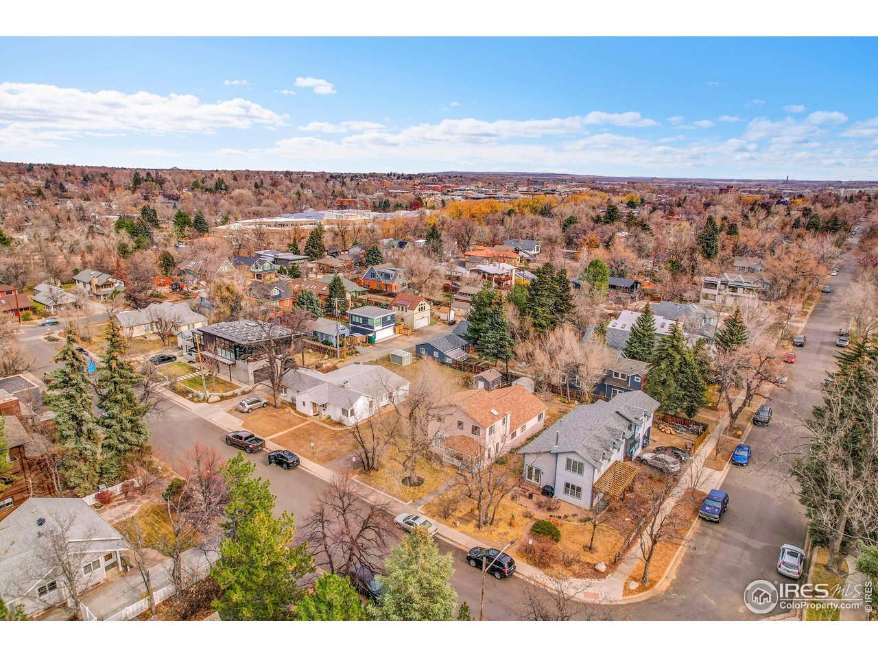 1628 4th Street Boulder, CO 80302 - Photo 24 of 27 an aerial view of multiple house