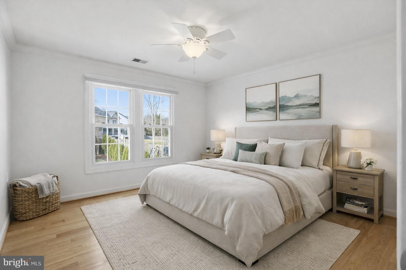 13222 Maplecrest Drive Potomac, MD 20854 - Photo 34 of 61 a bedroom with a large bed and a window