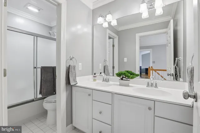 a bathroom with a toilet a sink and a mirror