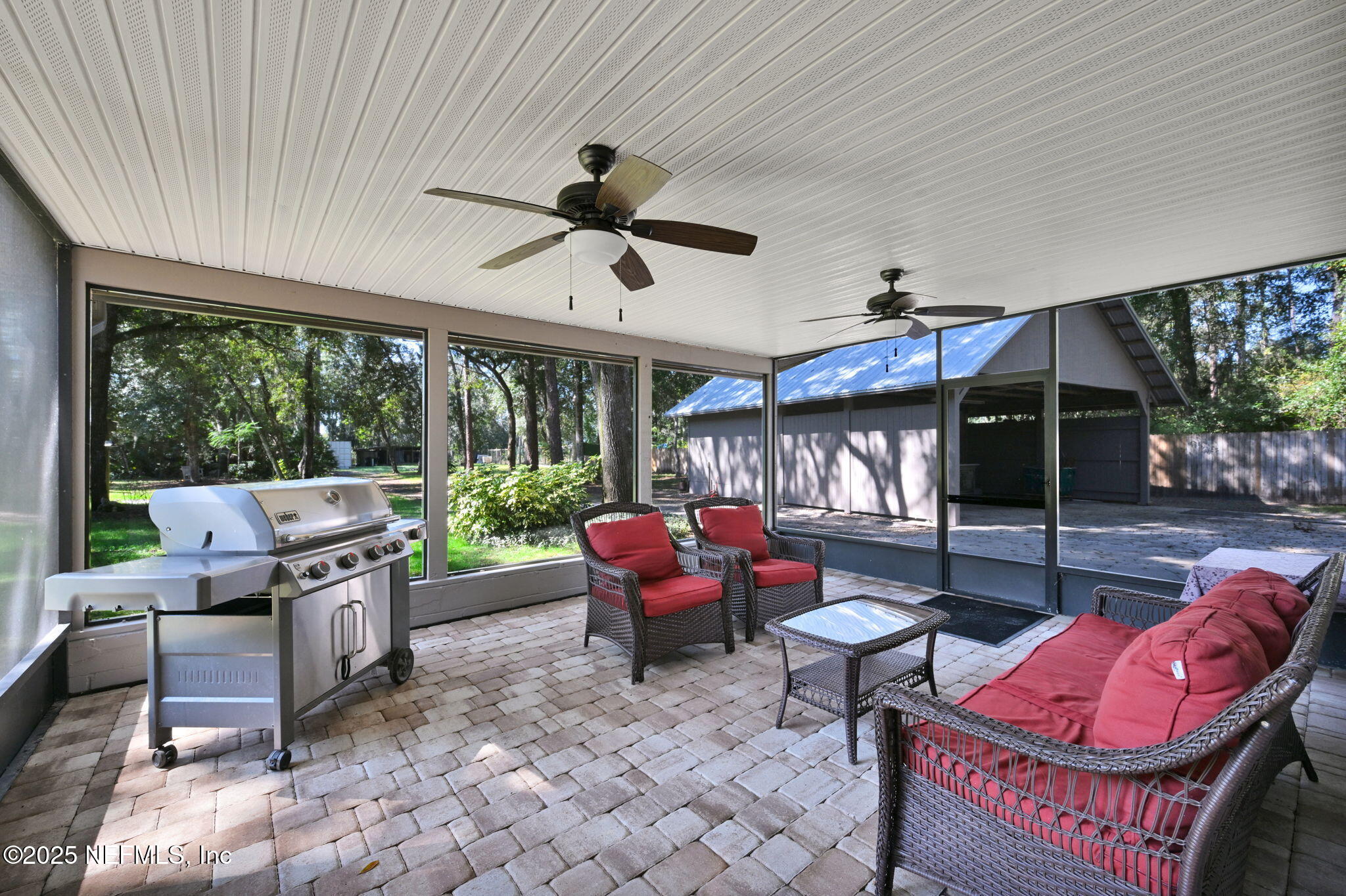 3541 Pacetti Road St. Augustine, FL 32092 - Photo 9 of 76 Screened Rear Porch
