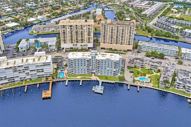 a view of city with tall buildings