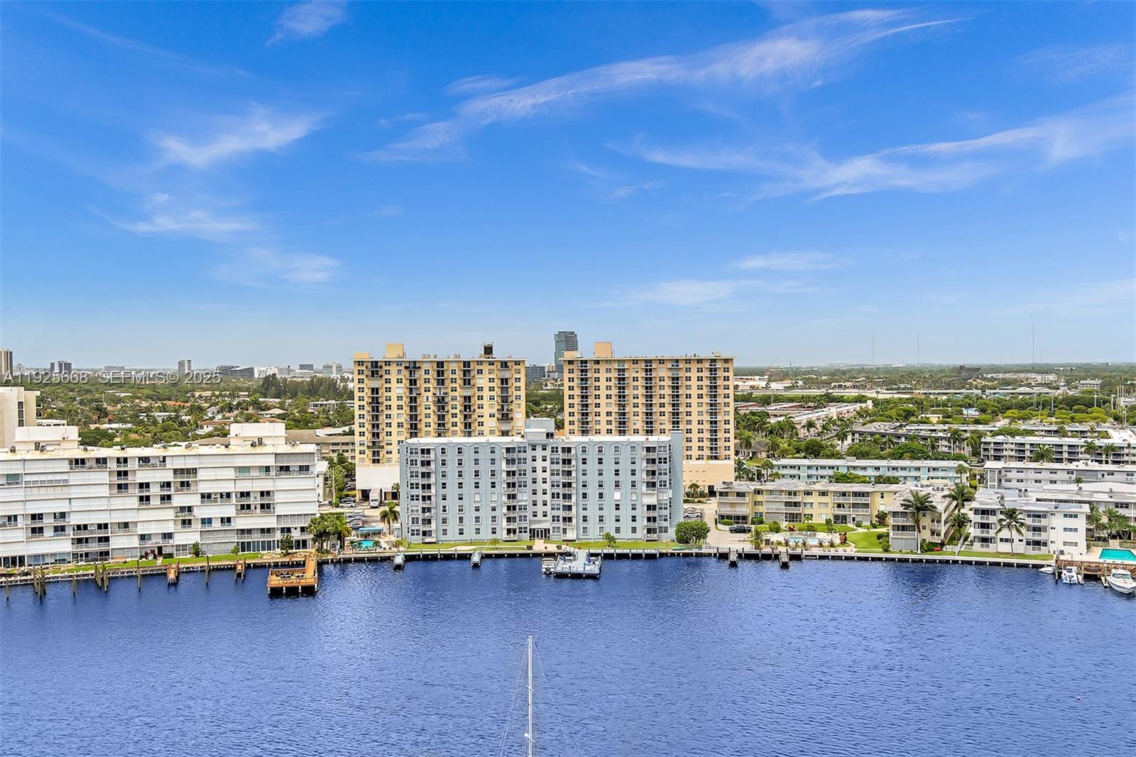 430 Golden Isles Drive, Unit 803 Hallandale Beach, FL 33009 - Photo 44 of 48 a view of ocean with city view