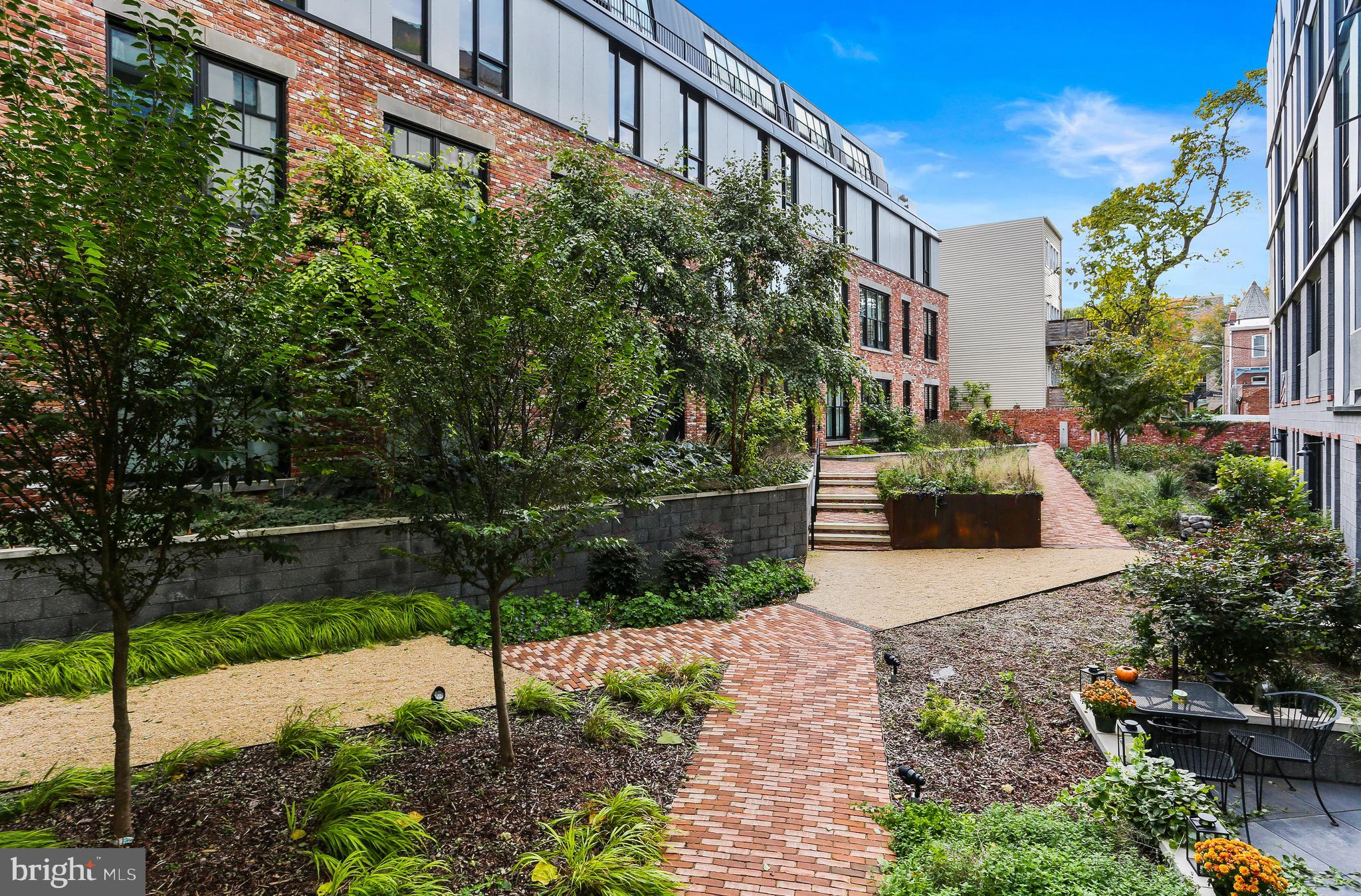 57 N Street Northwest, Unit HISTORIC 302 Washington, DC 20001 - Photo 15 of 22 Private courtyard.