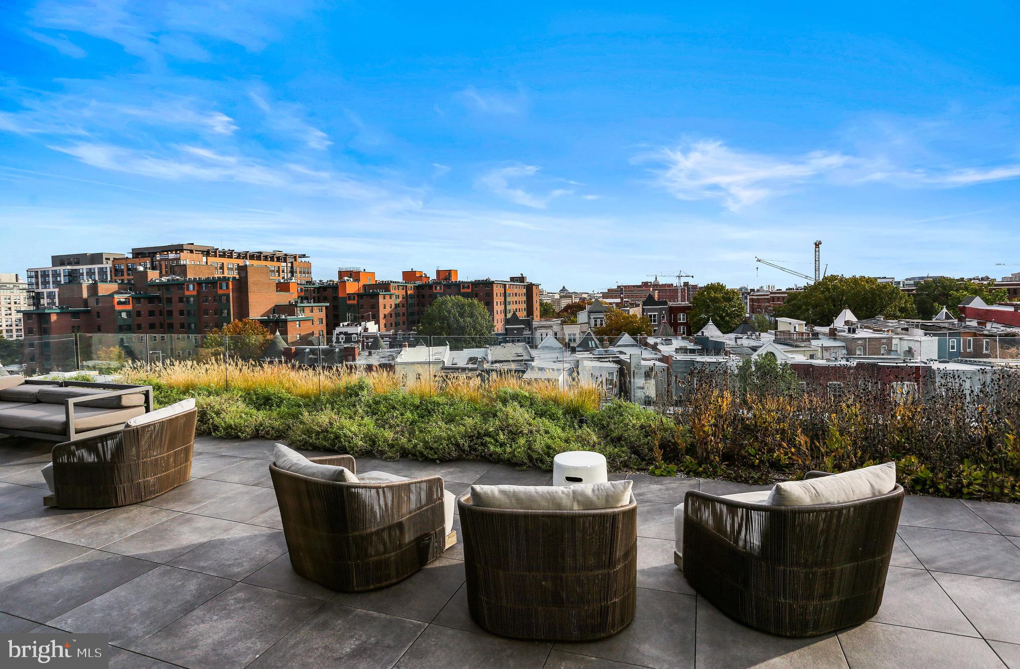 57 N Street Northwest, Unit HISTORIC 302 Washington, DC 20001 - Photo 18 of 22 Community roof top.