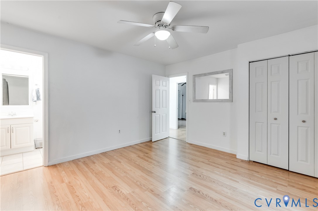 5724 Linda Road Sandston, VA 23150 - Photo 25 of 35 wooden floor in an empty room with a window