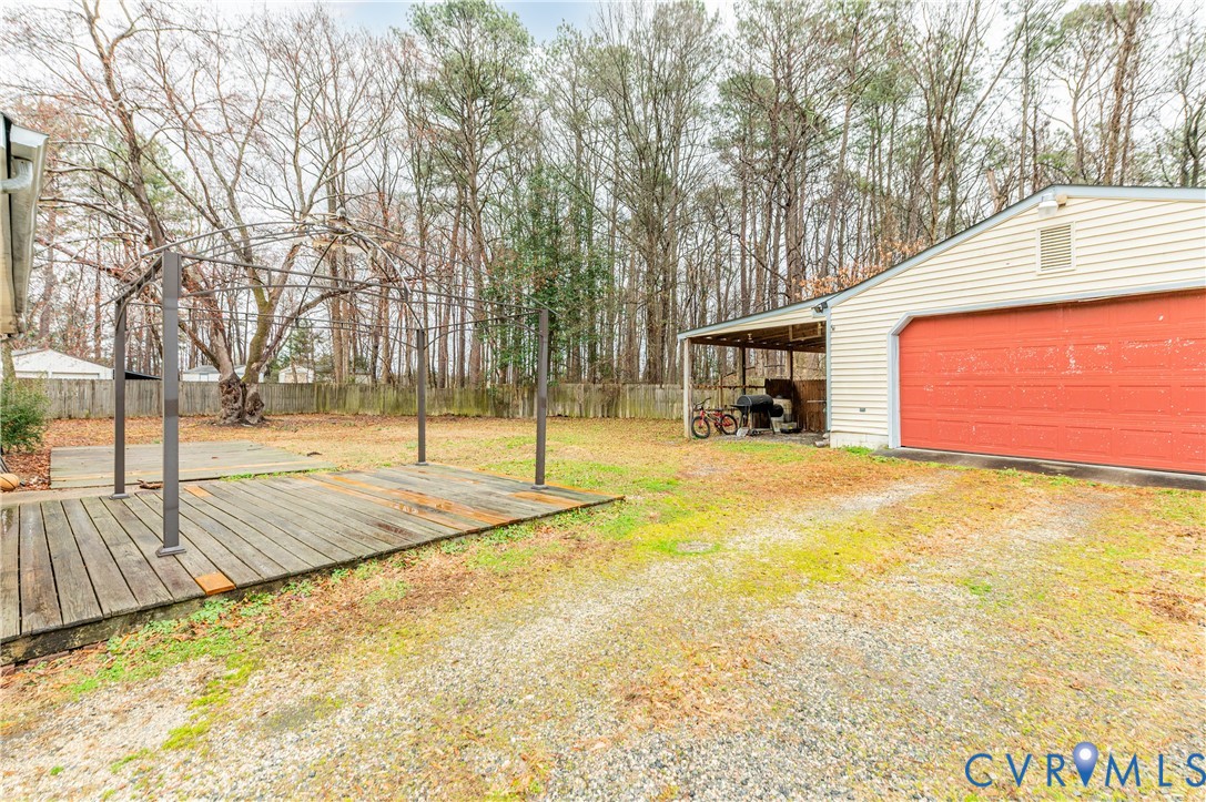 5724 Linda Road Sandston, VA 23150 - Photo 29 of 35 a view of a house with basketball court