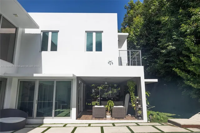 a view of a building with entrance