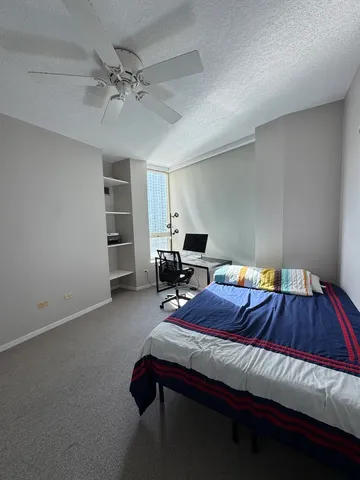 a room with furniture and air hockey table