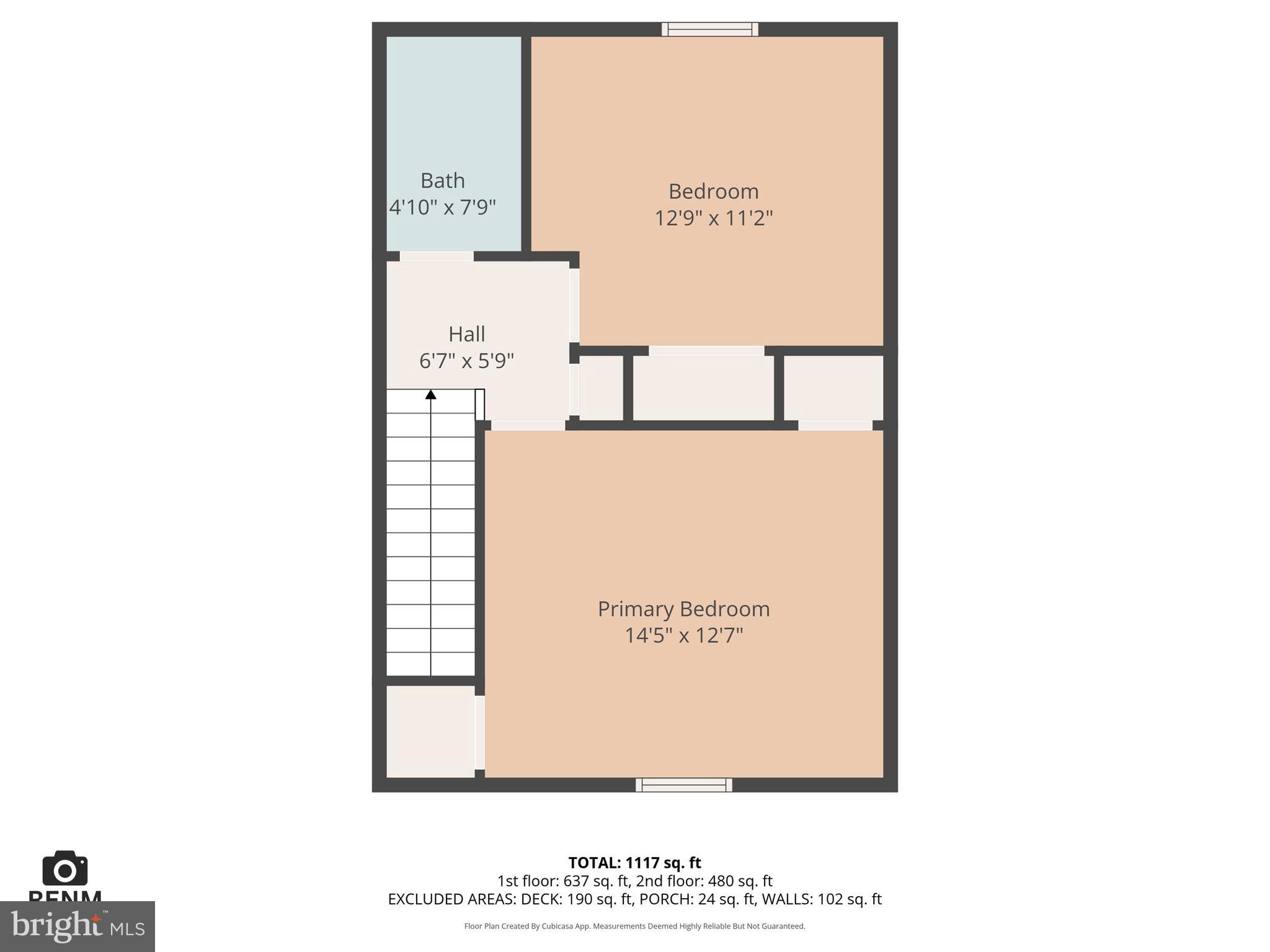 3104 Galaxy Road Dover, PA 17315 - Photo 28 of 29 Second Floor Estimated Plan