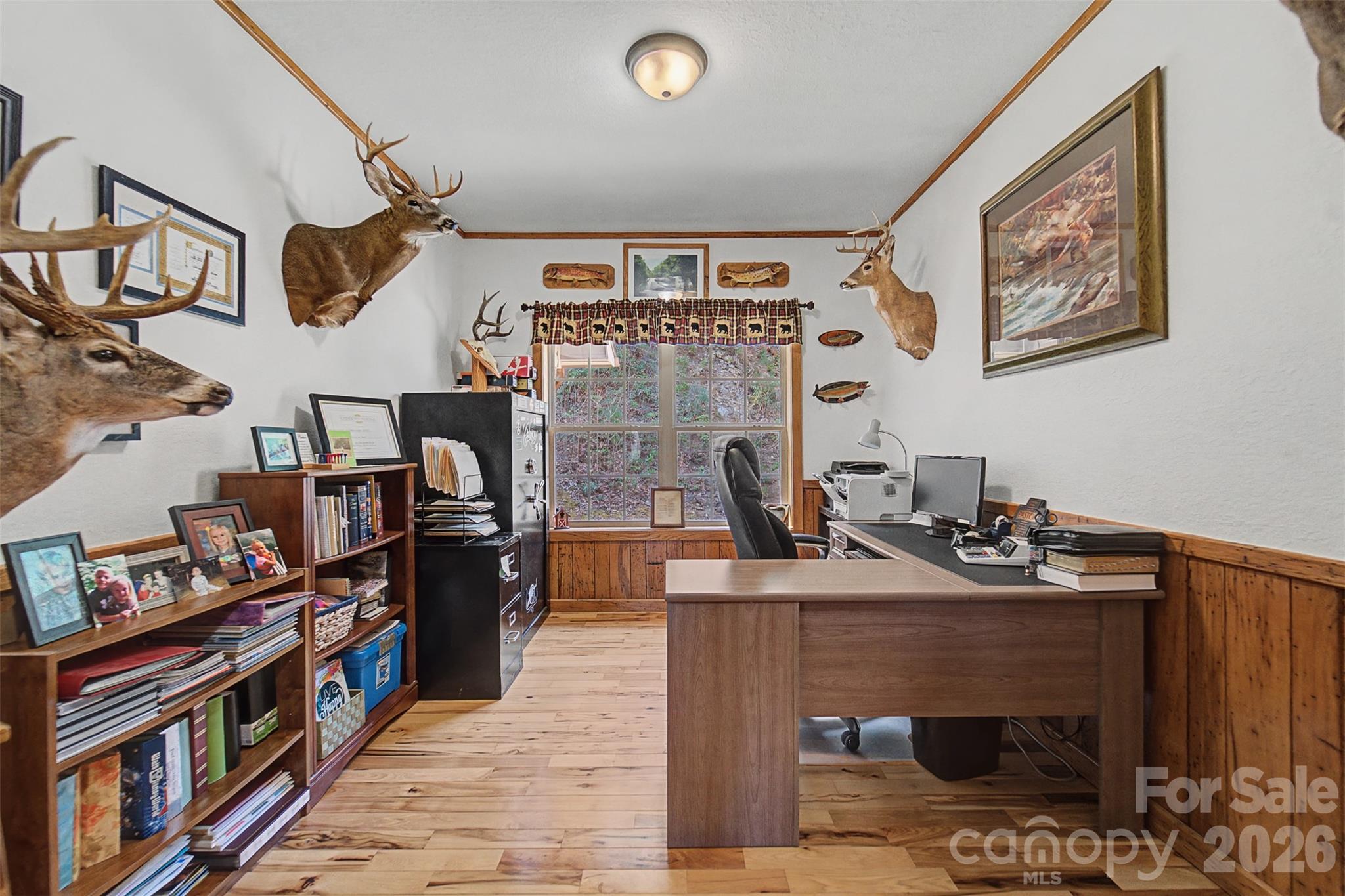 1960 Atoah Road Robbinsville, NC 28771 - Photo 21 of 48 a view of a workspace with furniture