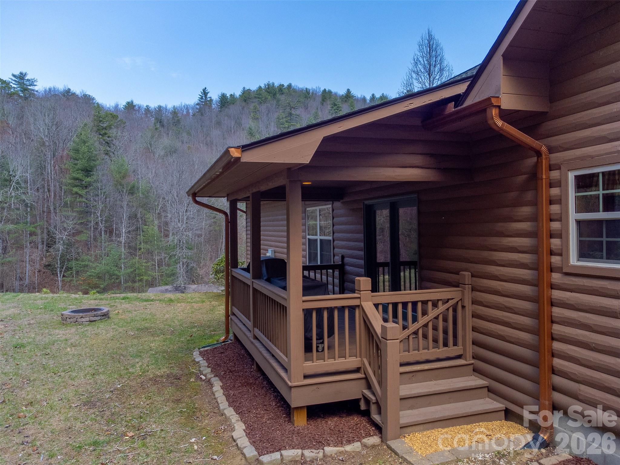 1960 Atoah Road Robbinsville, NC 28771 - Photo 38 of 48 a view of a wooden deck