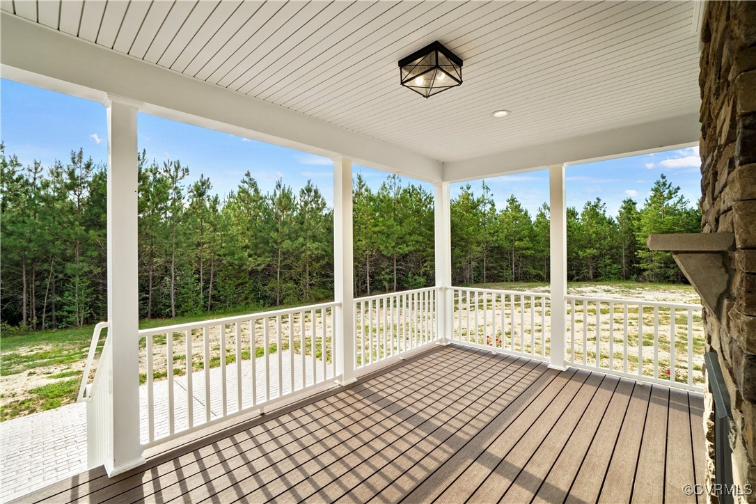 Lot 44 Wendenburg Circle, Unit SPEC Aylett, VA 23009 - Photo 19 of 19 a view of a porch