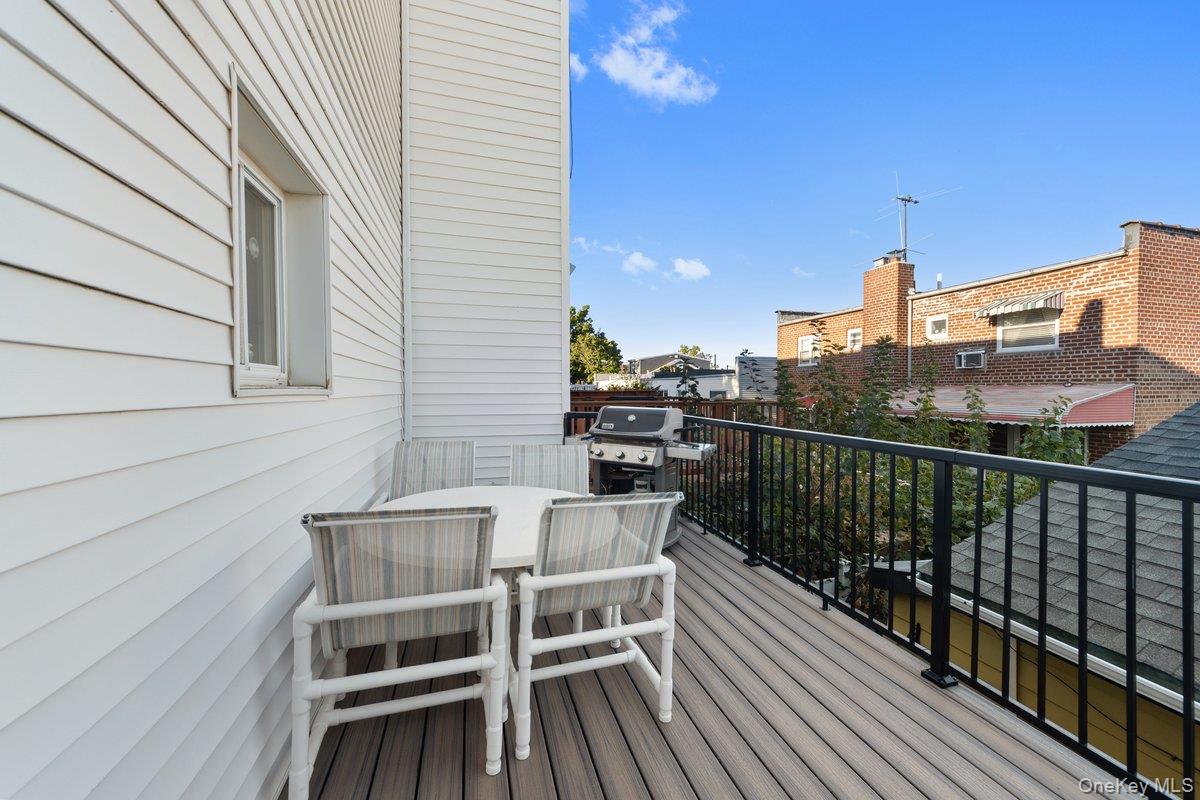902 Dean Avenue Bronx, NY 10465 - Photo 26 of 40 a view of a balcony with furniture