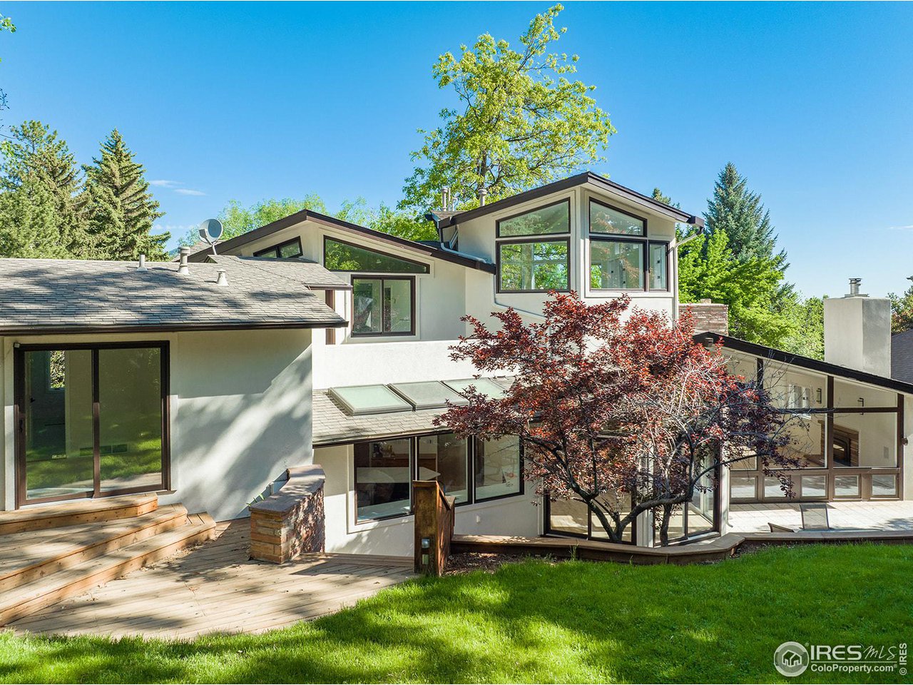 710 Willowbrook Road Boulder, CO 80302 - Photo 30 of 32 a view of a house with a yard
