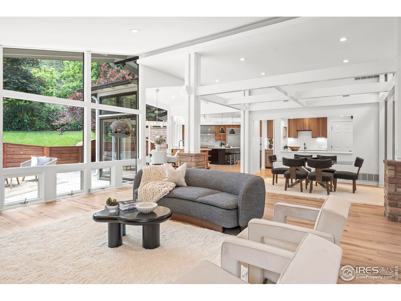 710 Willowbrook Road Boulder, CO 80302 - Photo 7 of 32 a living room with furniture and a large window