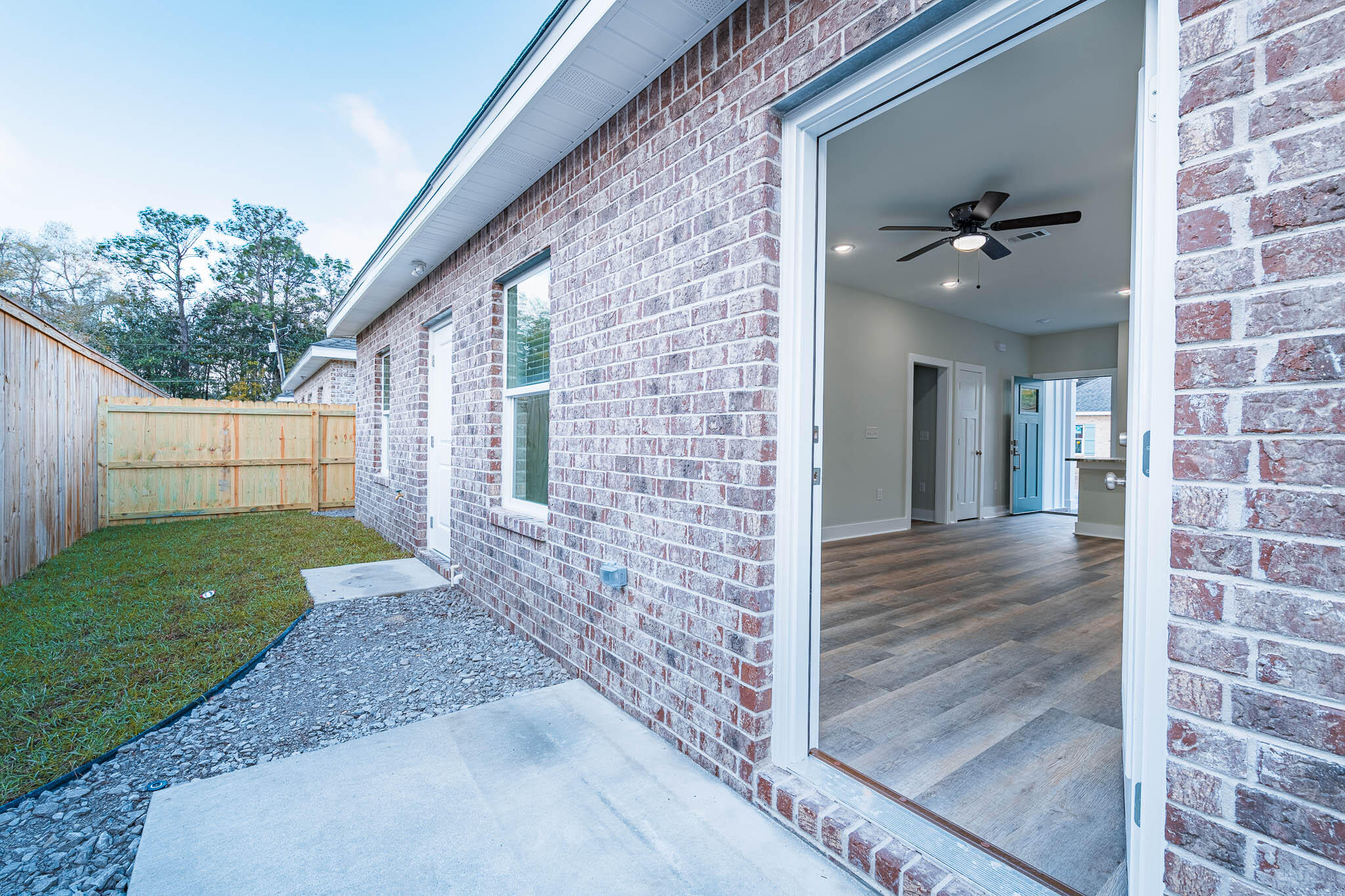 105 Clearing Way Valparaiso, FL 32580 - Photo 28 of 28 front view of a house with a yard
