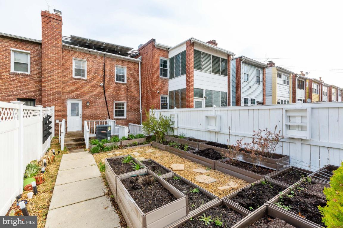 1348 Rittenhouse Street Northwest Washington, DC 20011 - Photo 25 of 27 Deep lot with garden and parking