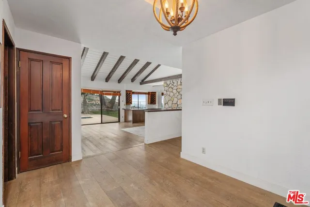 wooden floor in an empty room
