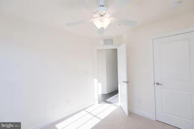 a view of empty room