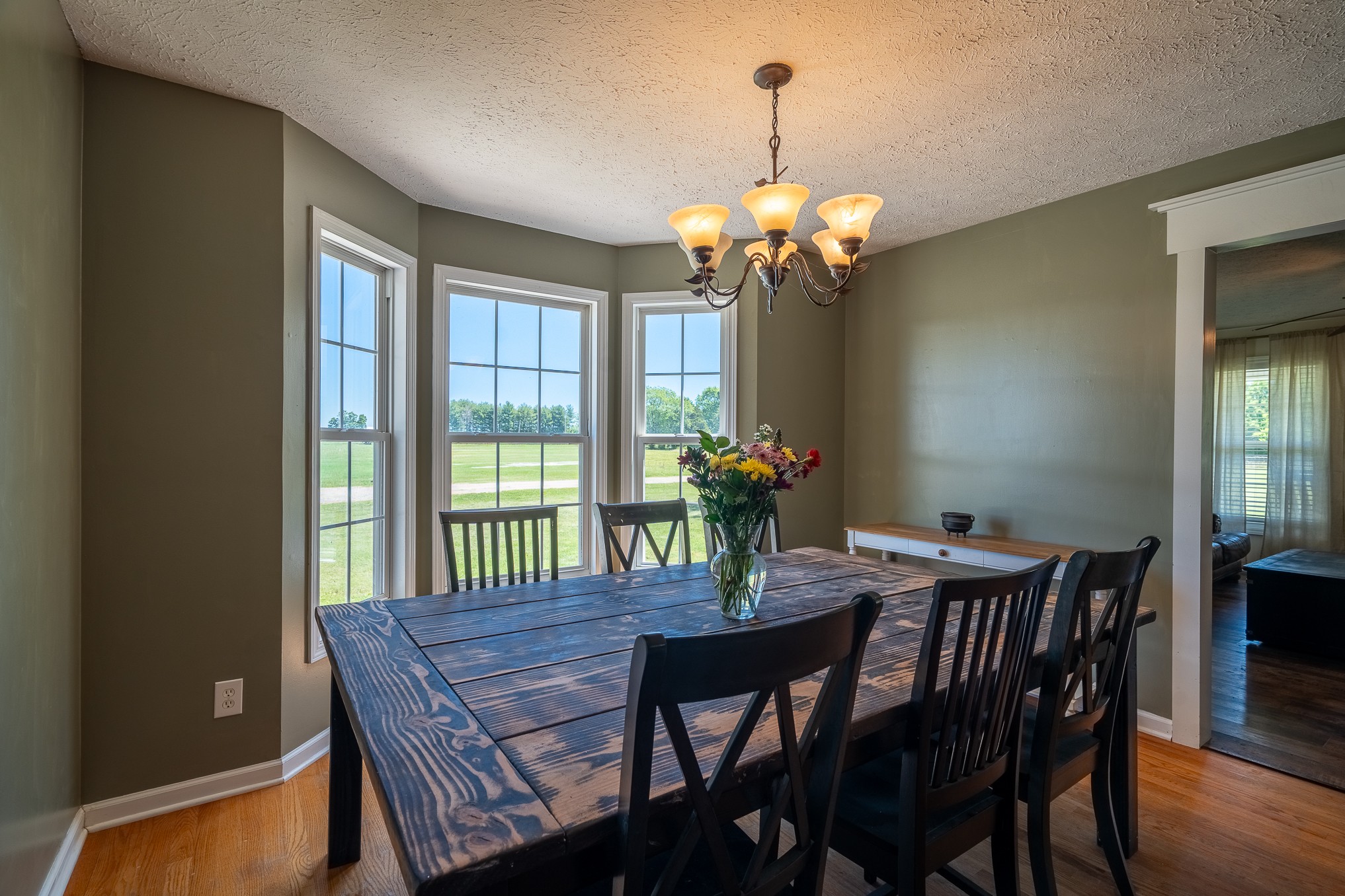 11220 Shelbyville Road Morrison, TN 37357 - Photo 9 of 67 a view of a dining room with furniture window and chandelier