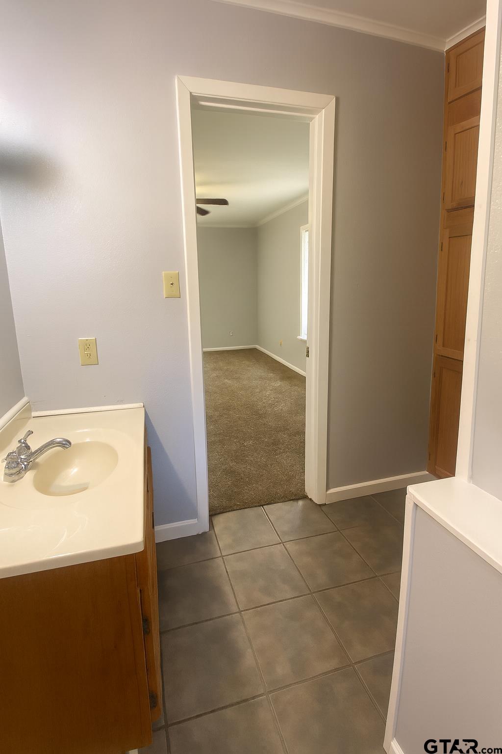 23601 State Highway 64 Troup, TX 75789 - Photo 17 of 19 a bathroom with a sink and a mirror