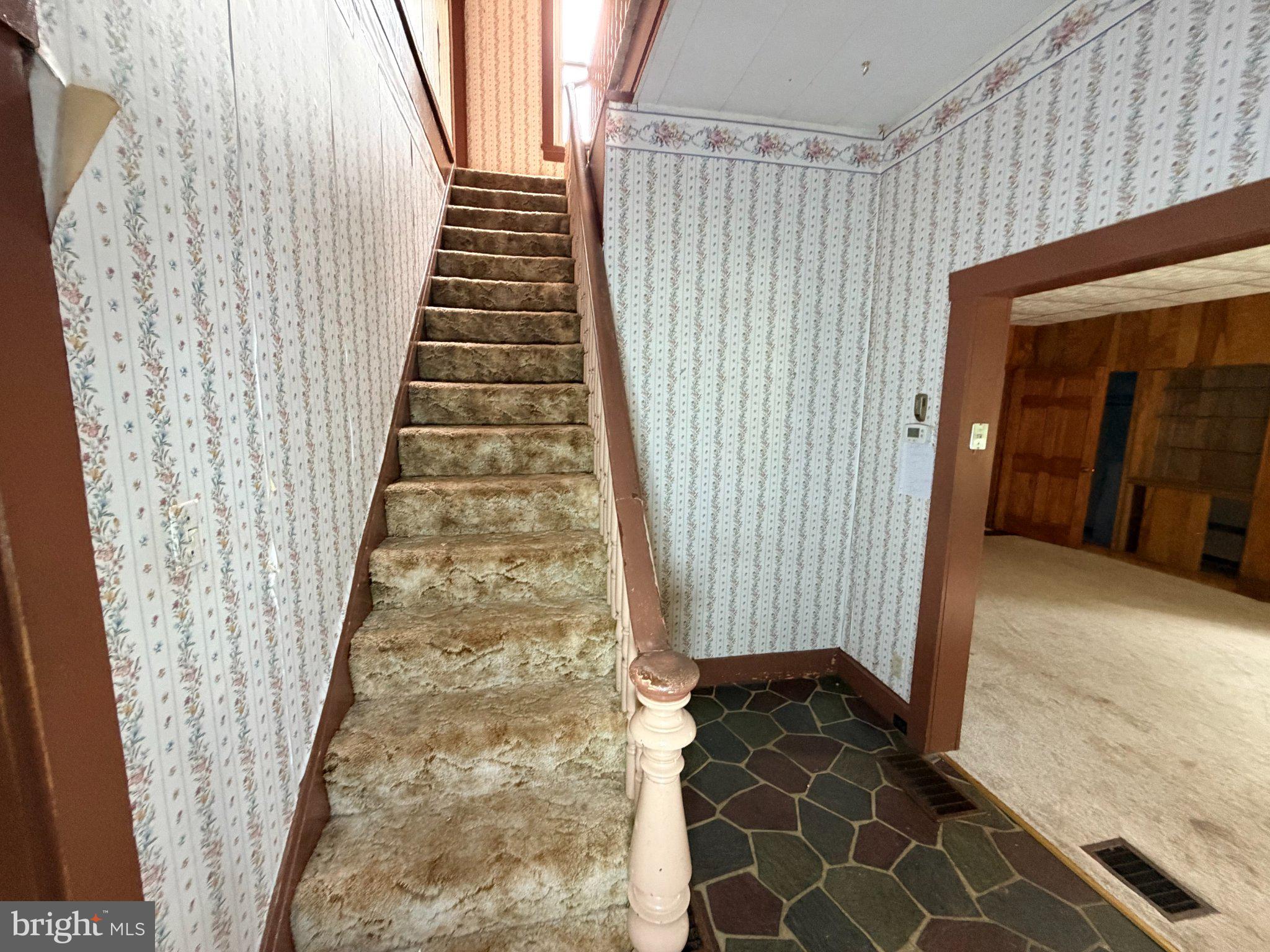 18705 Temperance Row Barton, MD 21521 - Photo 20 of 62 Charming staircase with vintage flair.