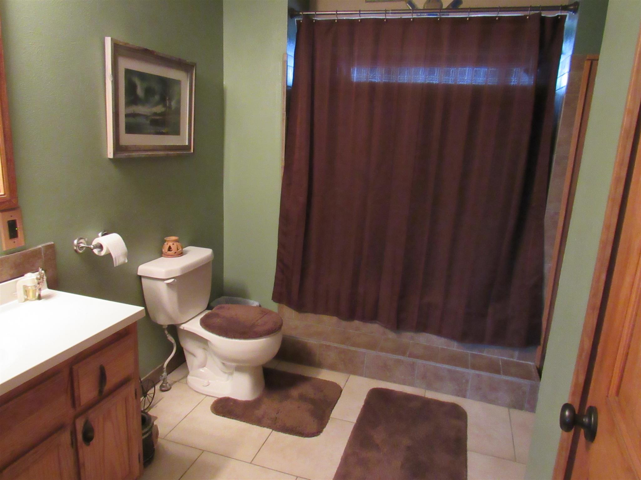 187 Th Hooper Lane McEwen, TN 37101 - Photo 27 of 28 a bathroom with a toilet and a mirror