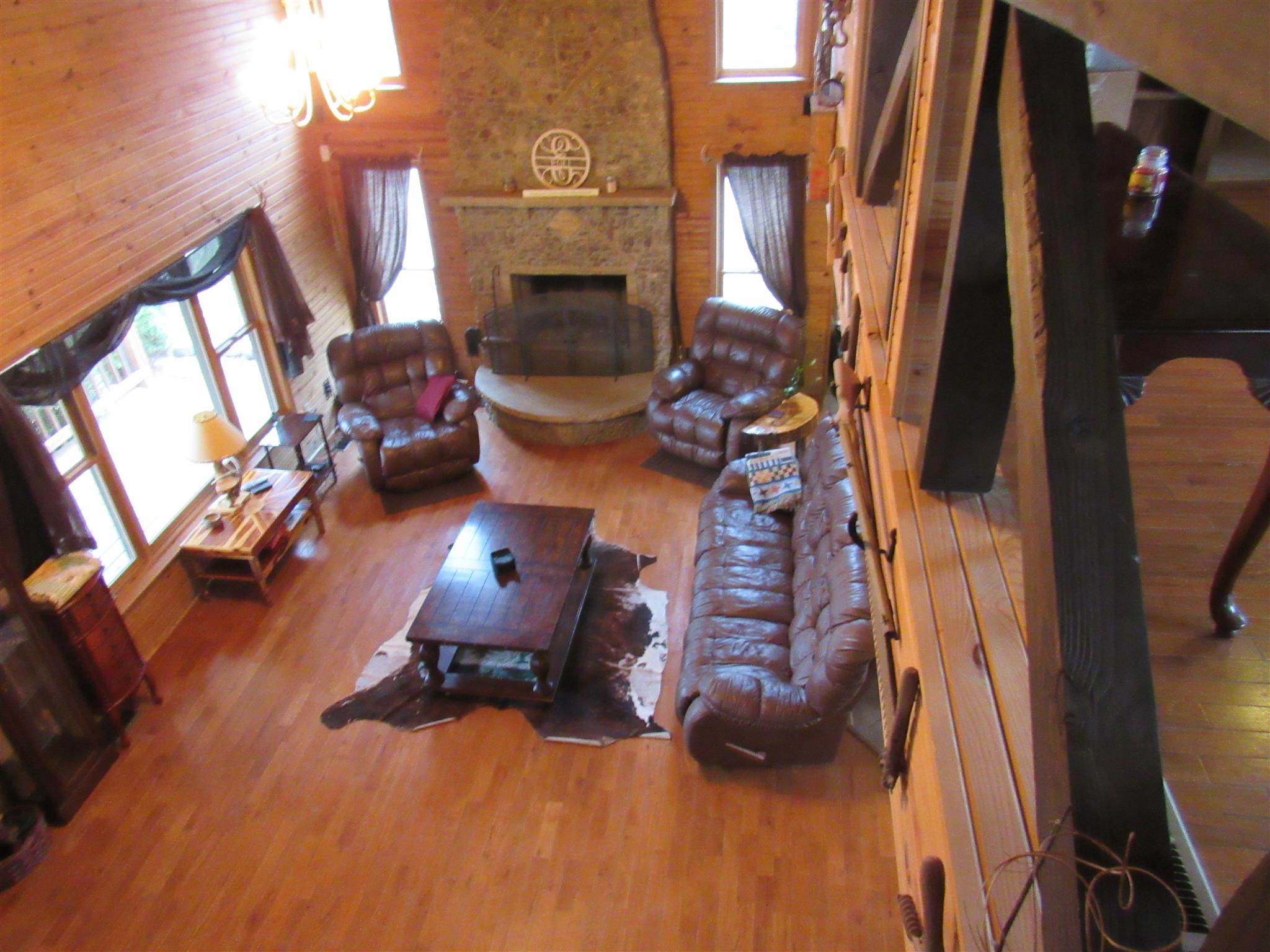 187 Th Hooper Lane McEwen, TN 37101 - Photo 8 of 28 a living room with furniture and a fireplace