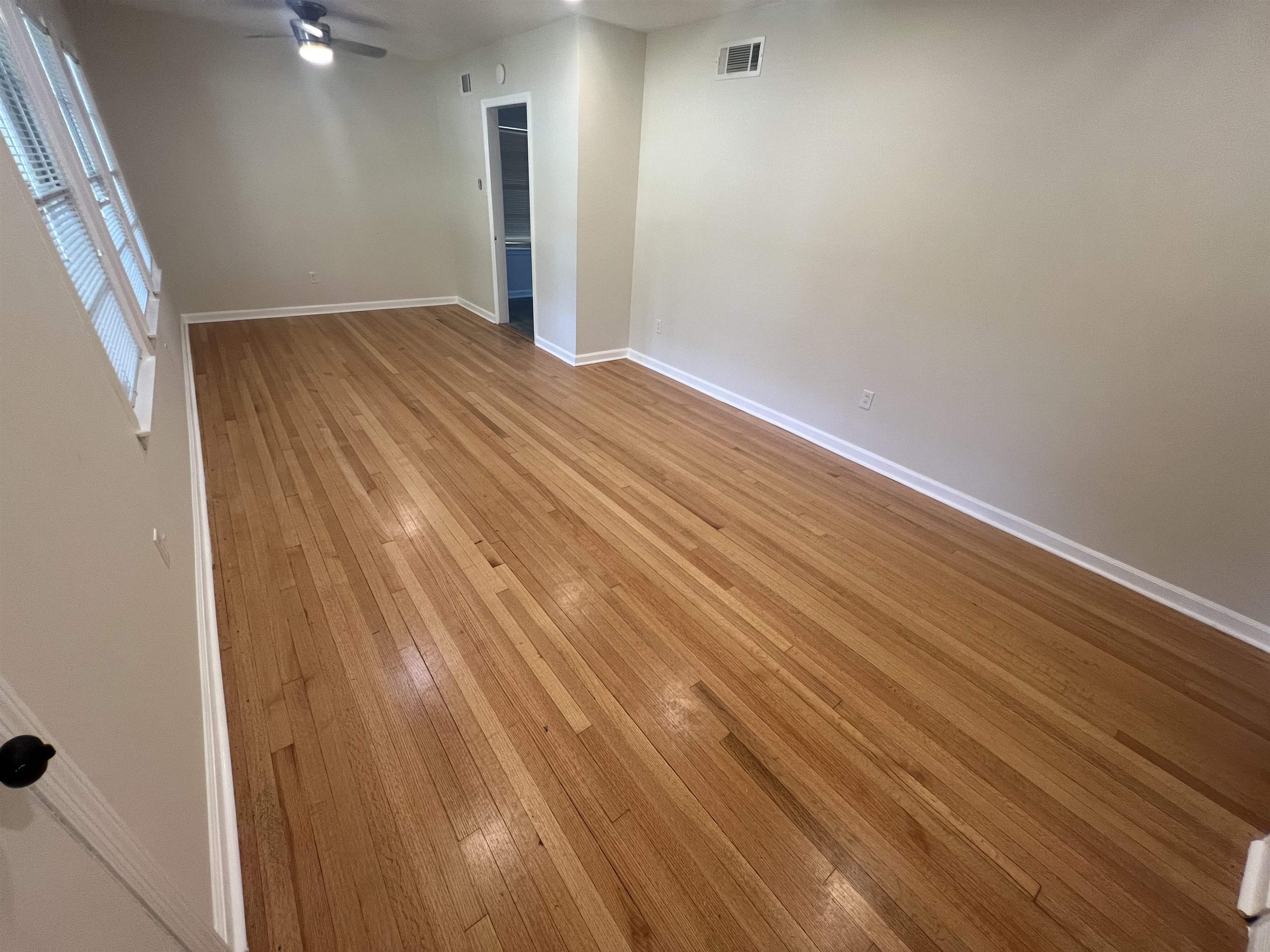 5131 Verne Road Memphis, TN 38117 - Photo 11 of 35 Spare room featuring ceiling fan and light hardwood / wood-style floors