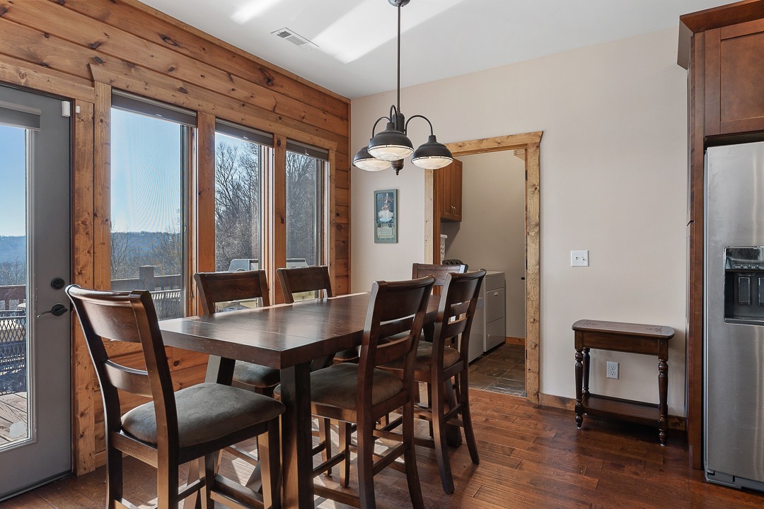 5320 Coconut Ridge Road Smithville, TN 37166 - Photo 14 of 47 a dining room with furniture window and wooden floor