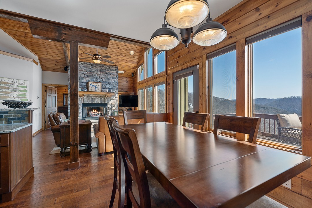 5320 Coconut Ridge Road Smithville, TN 37166 - Photo 15 of 47 a view of a dining room with furniture and window