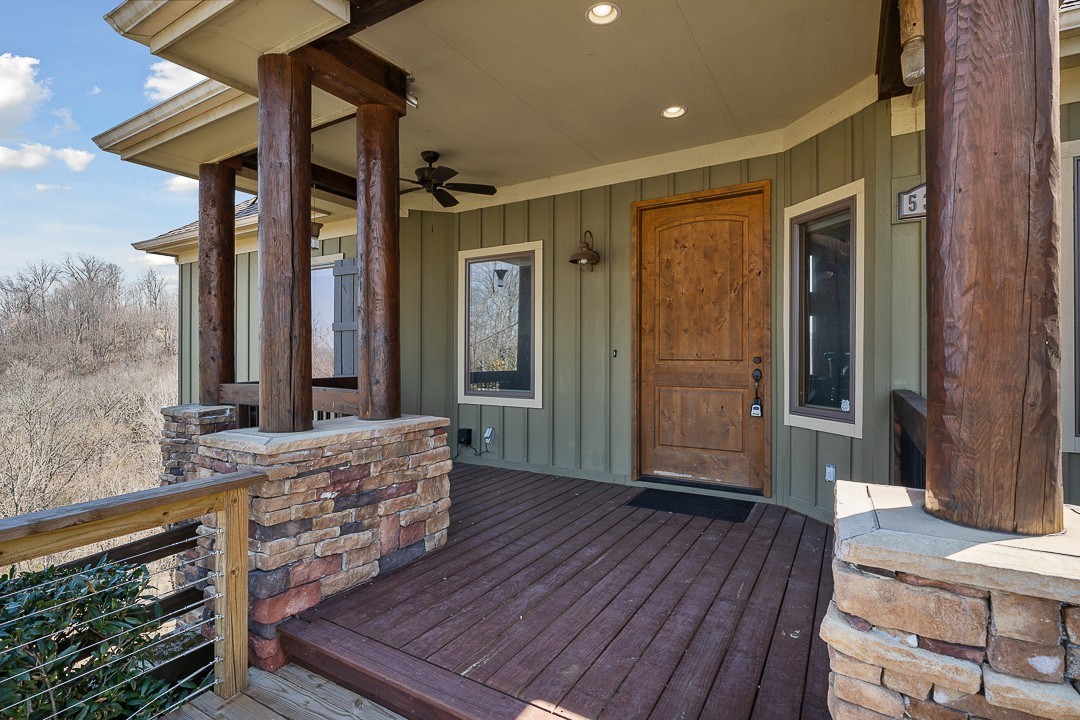 5320 Coconut Ridge Road Smithville, TN 37166 - Photo 6 of 47 a spacious bathroom with a granite countertop sink a mirror and shower