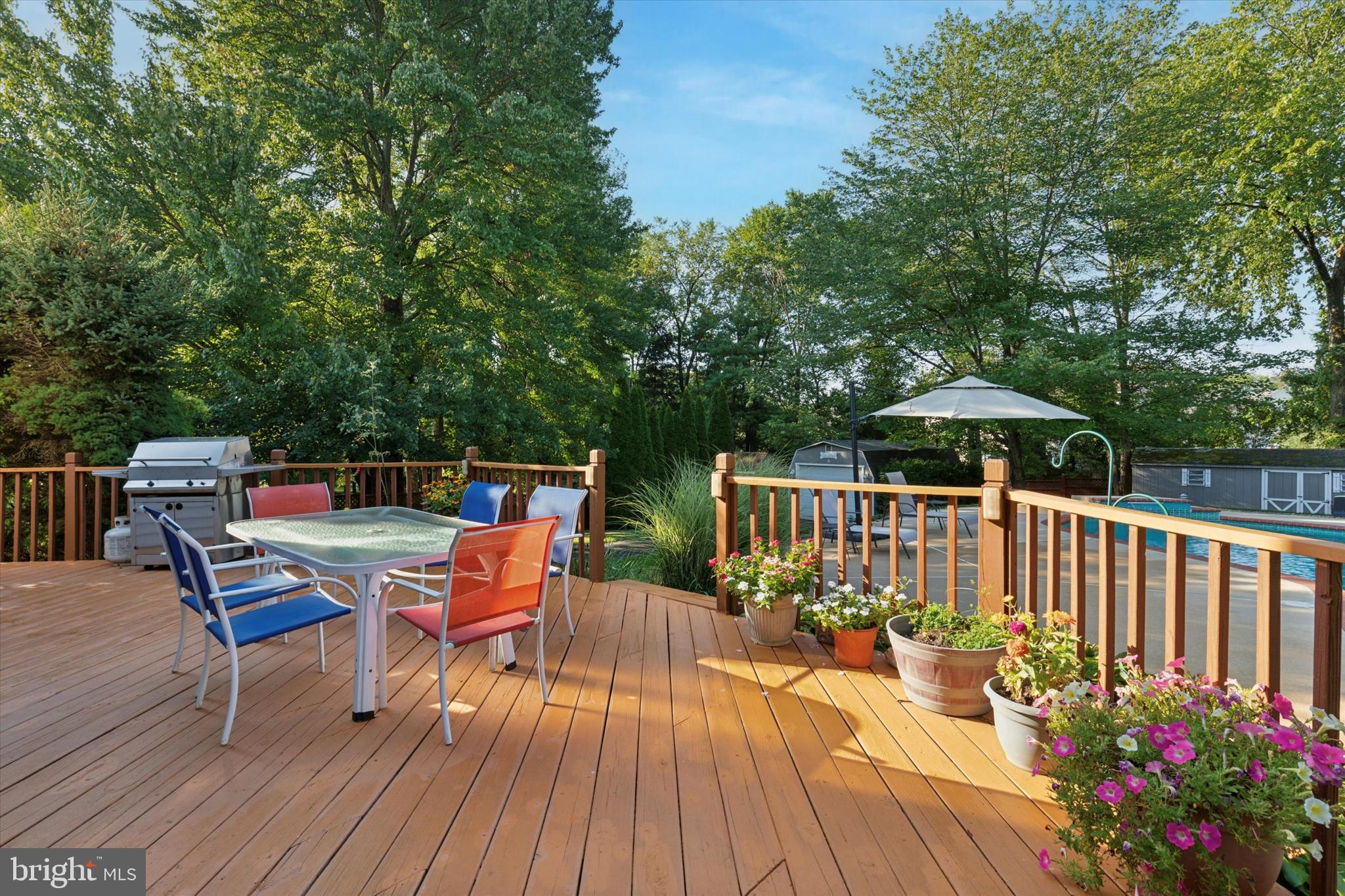 2463 Pine Cone Road Warrington, PA 18976 - Photo 42 of 44 a view of a chairs and table on the wooden floor