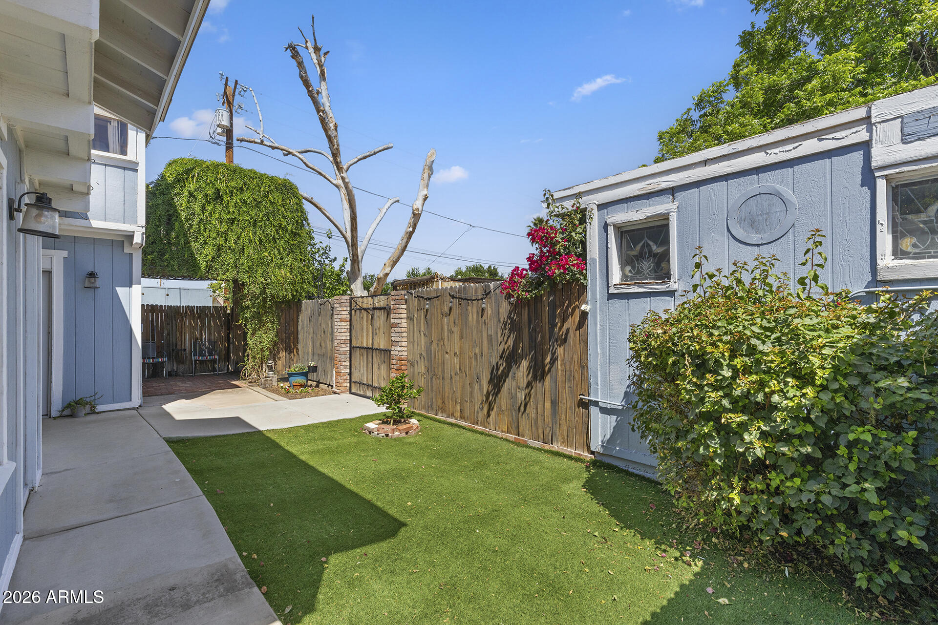 5228 North 15th Street Phoenix, AZ 85014 - Photo 65 of 96 a view of a back yard of the house