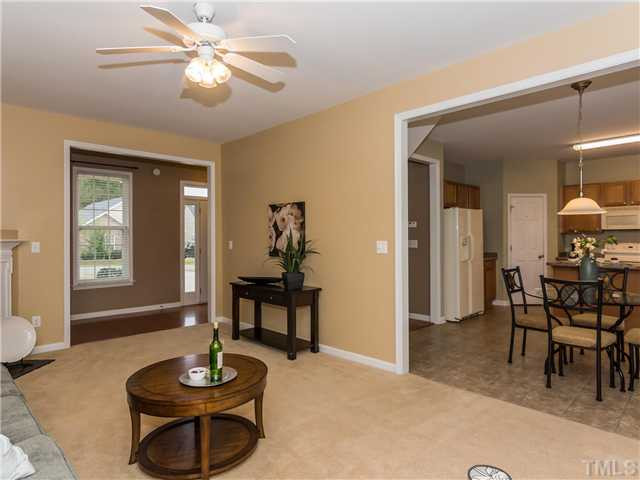 108 Hardaway Point Clayton, NC 27527 - Photo 5 of 21 a living room with furniture and a wooden floor