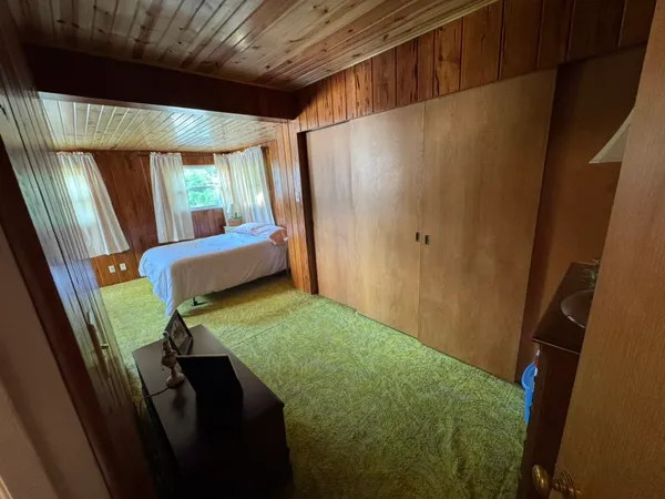 a room with a window