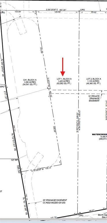 Lot 1 Gage Road Lavon, TX 75166 - Photo 1 of 1 Gallery Image 1