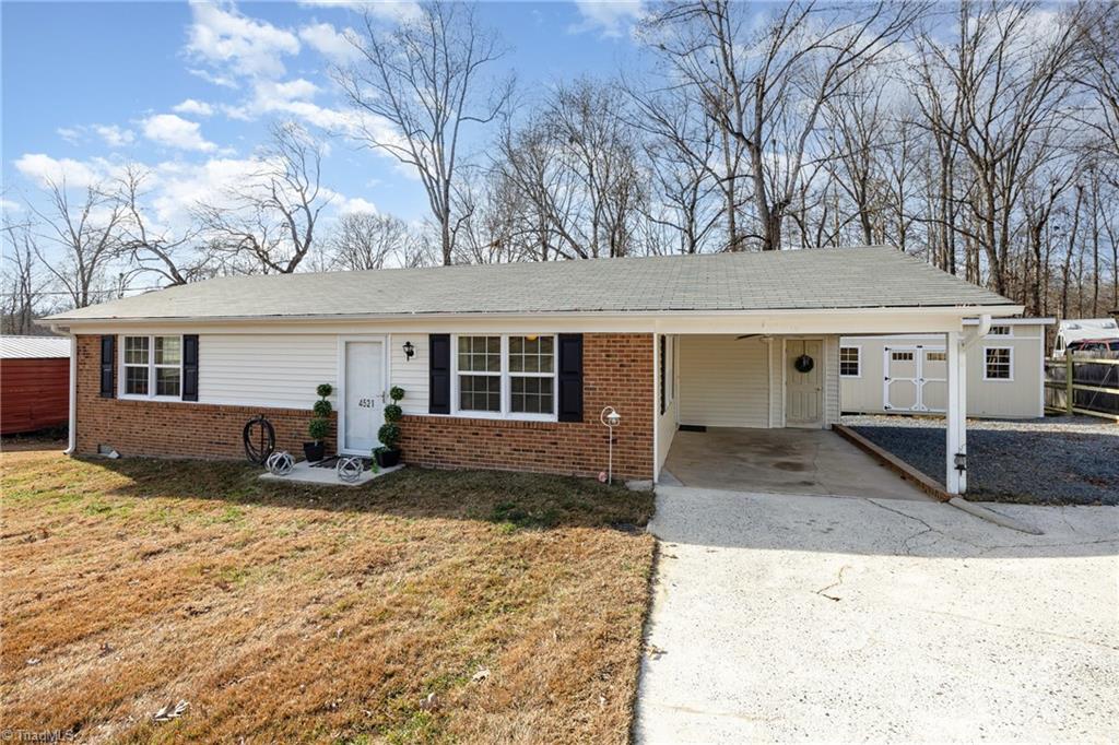 4521 Peace Road Trinity, NC 27370 - Photo 2 of 15 Carport with extra storage - building conveys