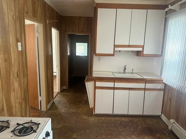 a room with storage and utility