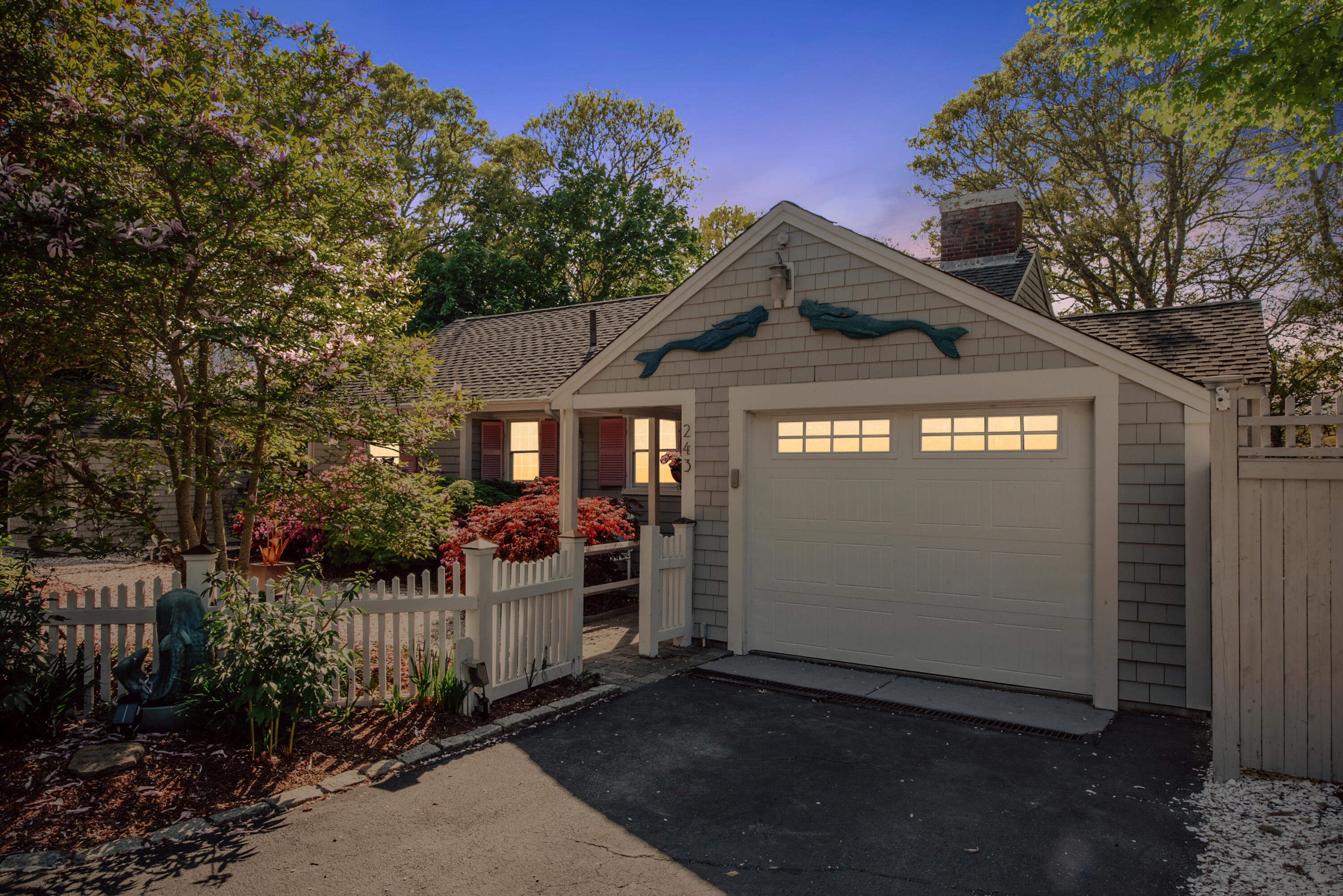 243 Tower Hill Road Osterville, MA 02655 - Photo 7 of 28 Twilight Front View-9236208