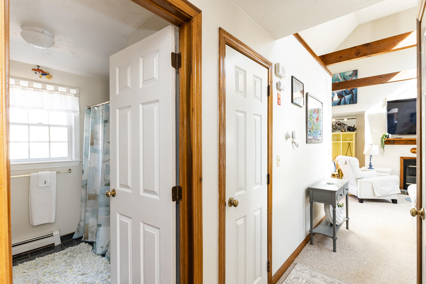 61 Edgewater Road Mashpee, MA 02649 - Photo 24 of 45 a view of entryway with livingroom and furniture