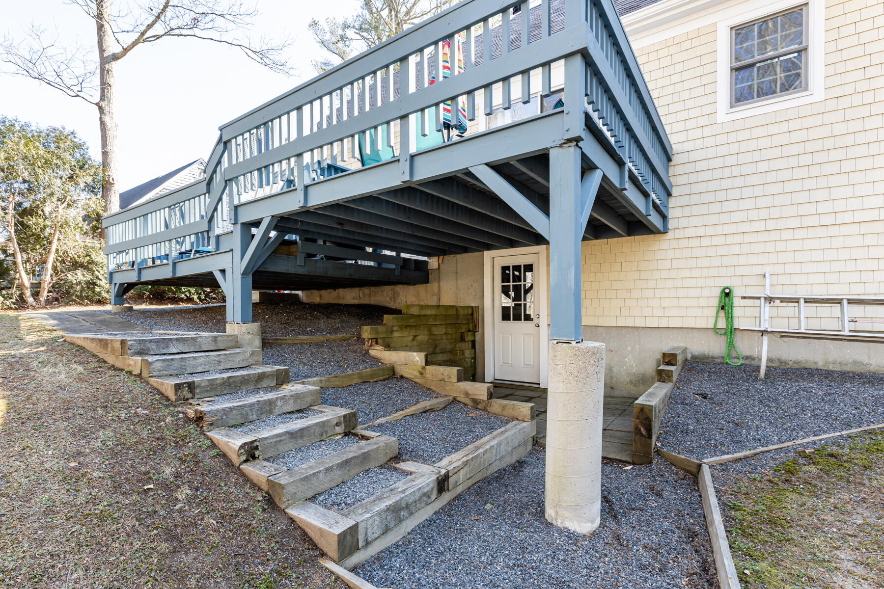 61 Edgewater Road Mashpee, MA 02649 - Photo 34 of 45 a view of a house with a patio