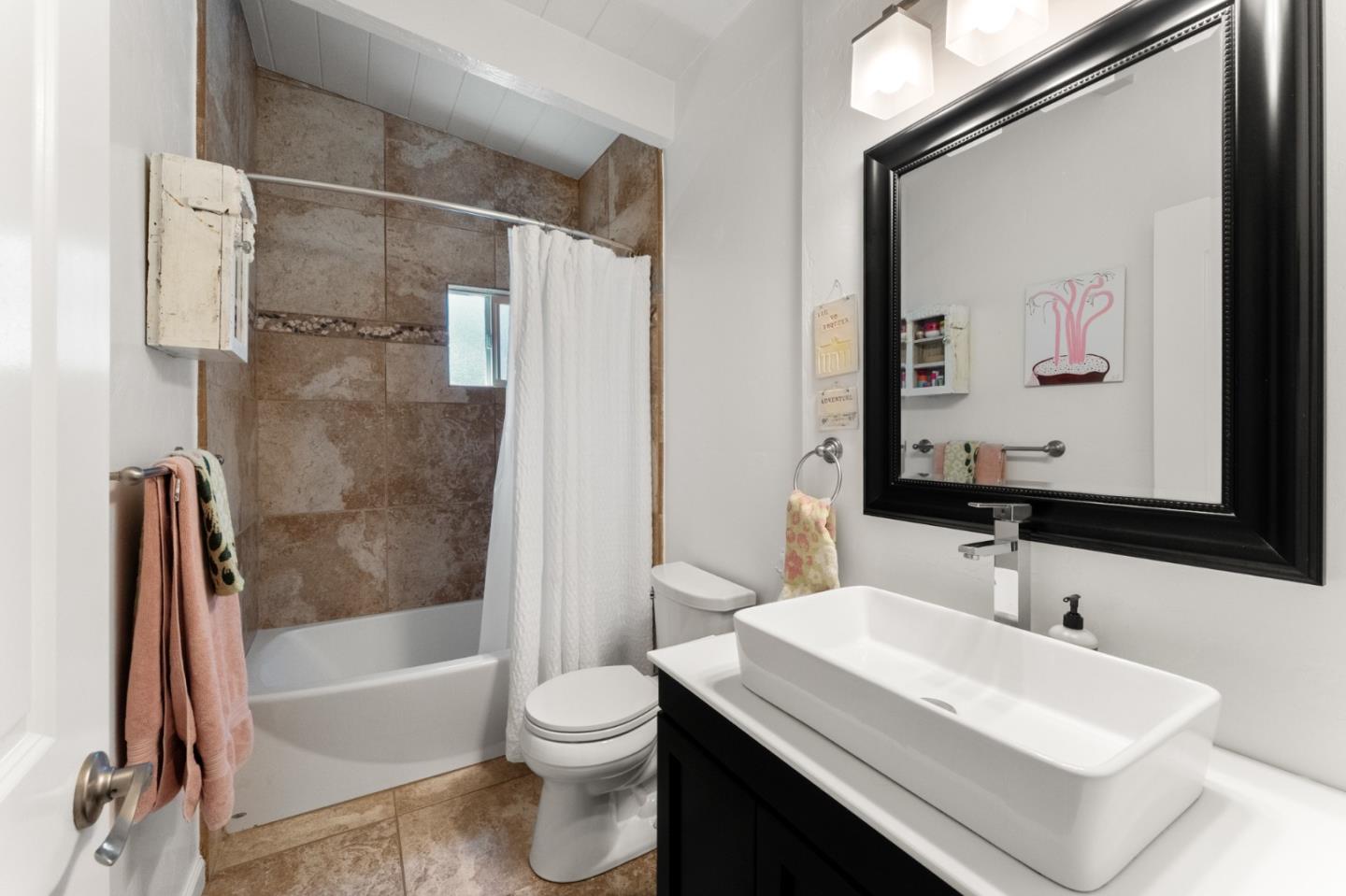 140 Baker Road Aptos, CA 95003 - Photo 38 of 62 a bathroom with a sink a toilet and shower