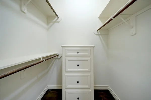 a view of walk in closet