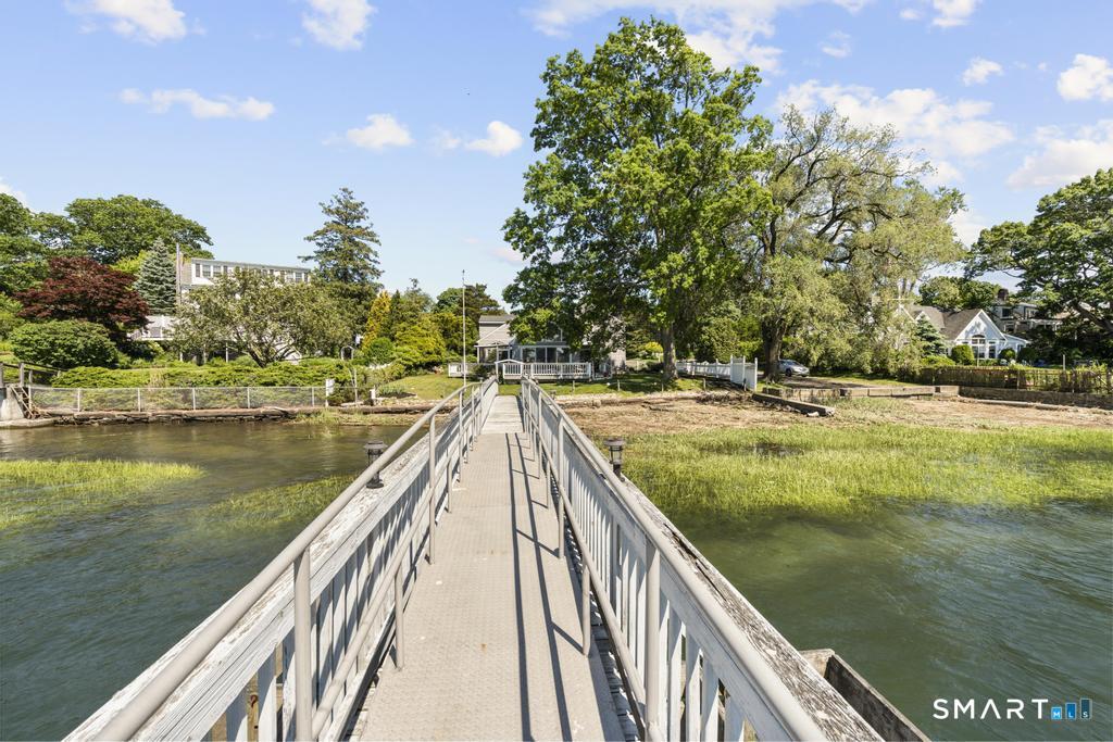 101 Edgemont Road Milford, CT 06460 - Photo 20 of 24 the dock looking at the house