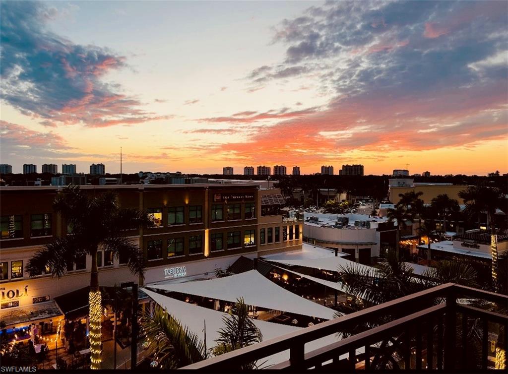 9115 Strada Place, Unit 5502 Naples, FL 34108 - Photo 16 of 48 Magical Sunset view from the Balcony