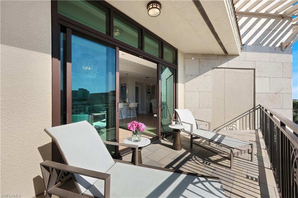 9115 Strada Place, Unit 5502 Naples, FL 34108 - Photo 17 of 48 View of balcony