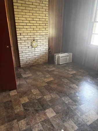 a view of a door and chair