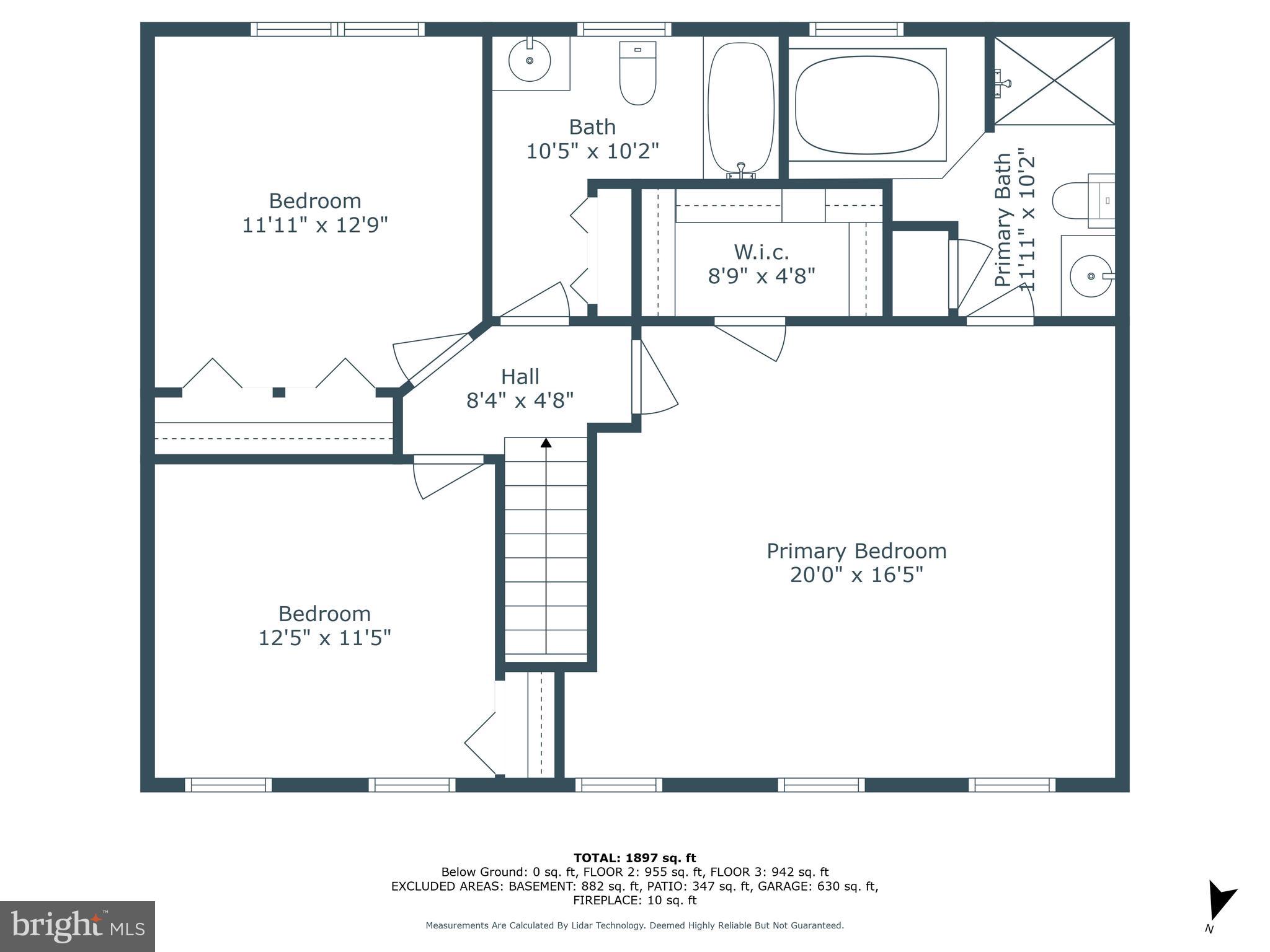 13259 Ridge Road Stewartstown, PA 17363 - Photo 44 of 46 Upper Level Floor Plan